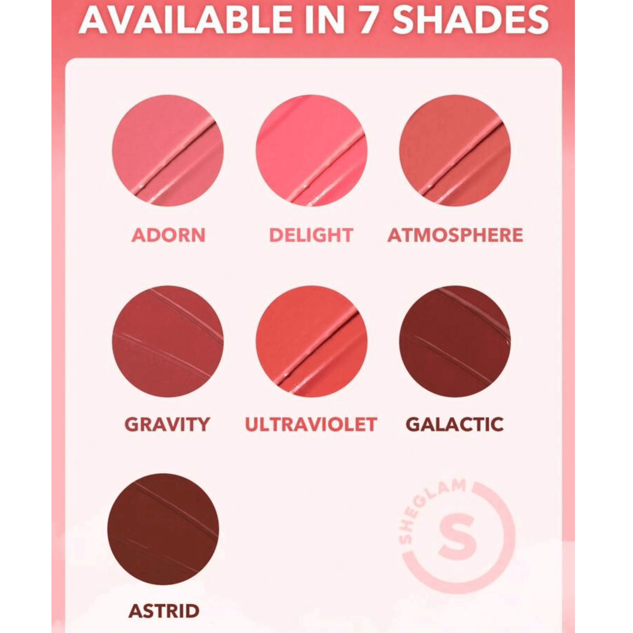 SHEGLAM Lunar Orbit Blush Ball-Astrid Cream Blush Cream- Adorn