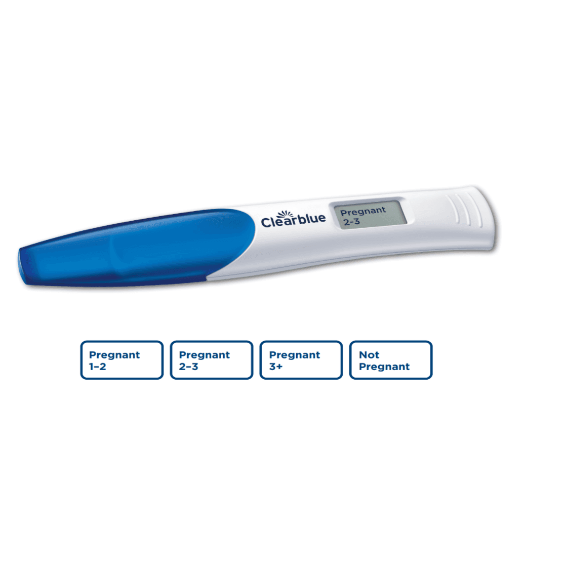 CLEARBLUE PREGNANCY TEST EARLY 5 DAYS WITH WEEKS INDICATOR 2 TEST