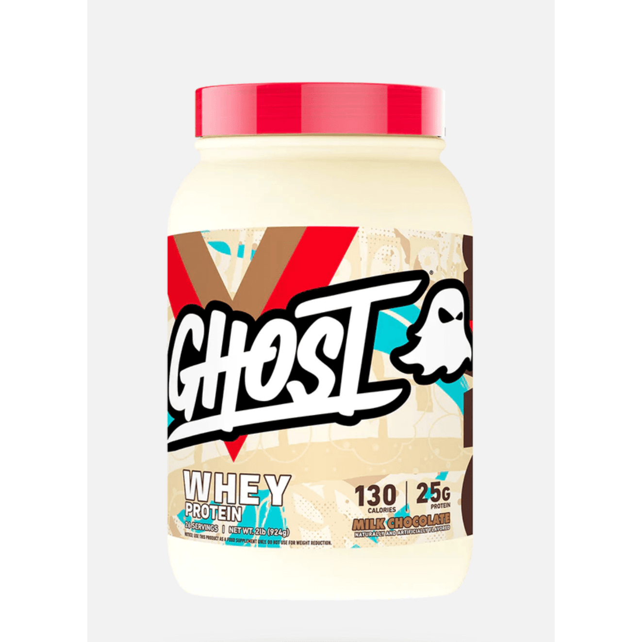 Ghost, Whey, Protein, 2 Lb, Milk Chocolate