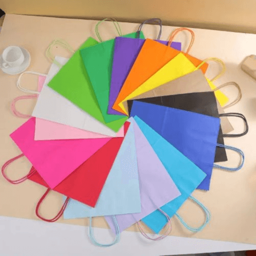 15 Pack Medium Multicolor Gift Bags (16x22x8cm)