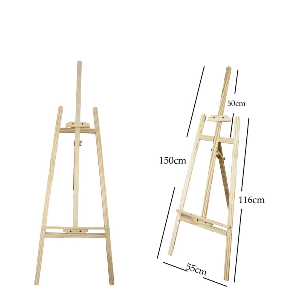 High Quality Wooden Easel Stand 150cm (ELQL04)