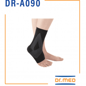 Dr.Med Dr-A090 Triplicated Lining Compressive Ankle Sleeve Size Large
