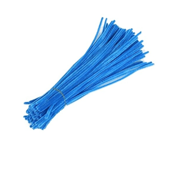 Pipe Cleaners Light Blue   30 CM  20Pcs/Pack 