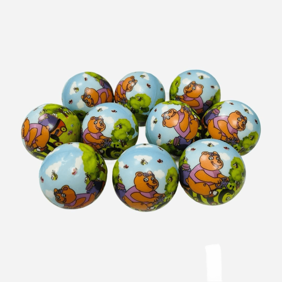 Honey Bear Stress Balls 12 pcs- Size 2.5 inches