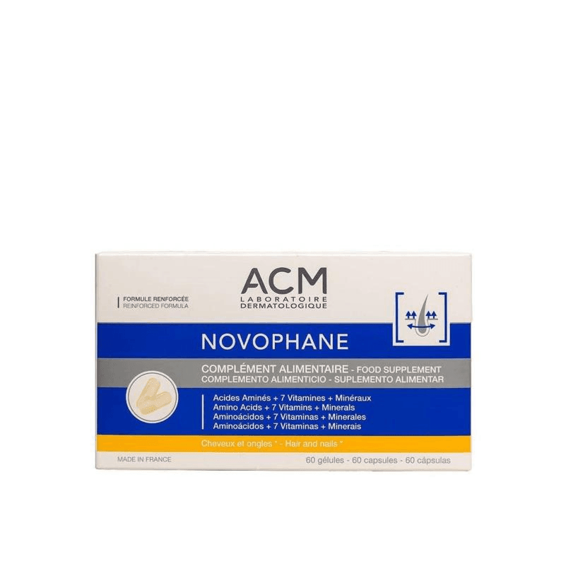 ACM Novophane For Hair & Nails 60 Capsules 