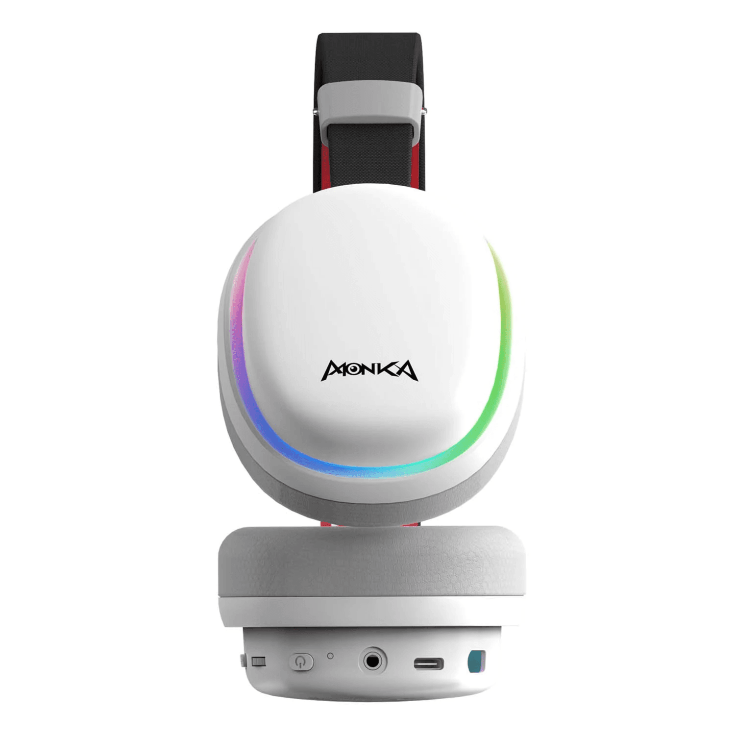 Wireless Stereo Gaming Headset with RGB Lights - Monka Echo HG9069W 