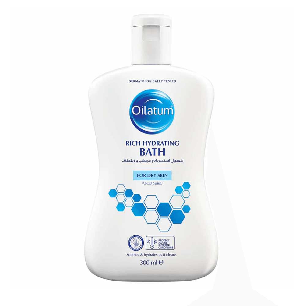 سائل الاستحمام المرطب الغني من OILATUM بحجم 300 مل