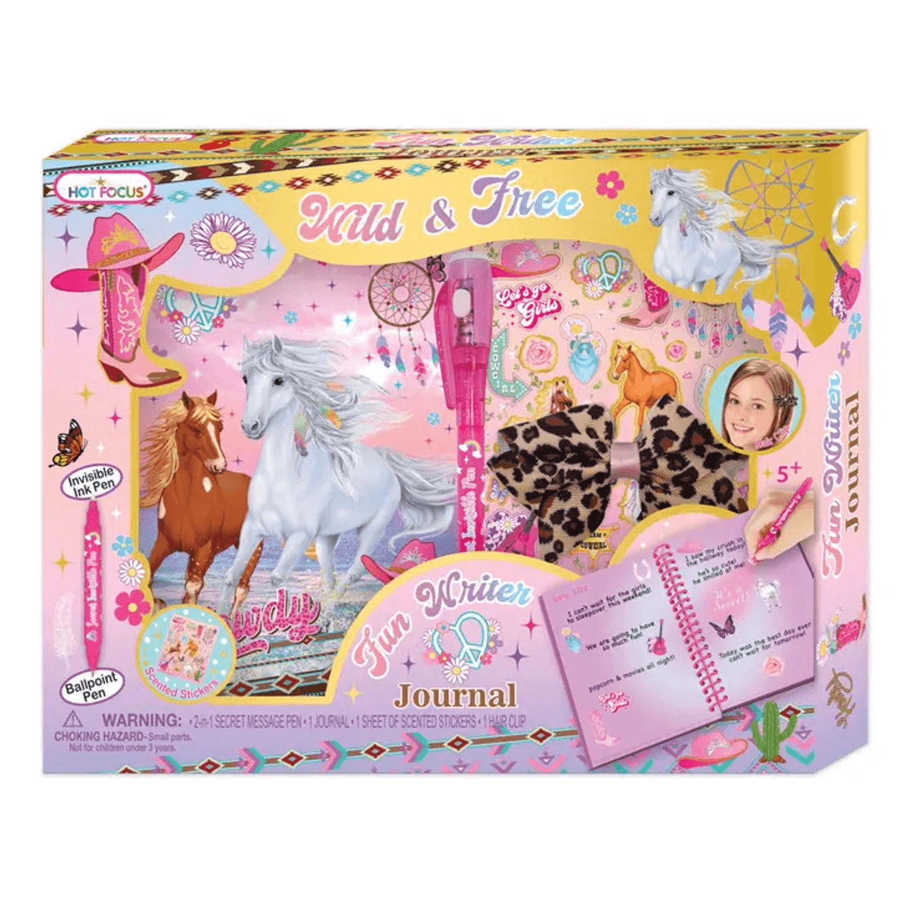 Hot Focus - Fun Writer Journal Set - Wild & Free
