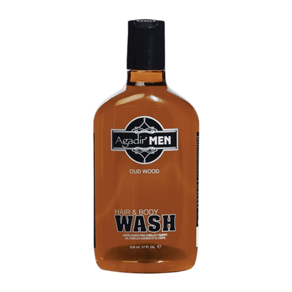 AGADIR MEN HAIR AND BODY WASH OUD WOOD 508ML