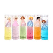 Crystal Slime Random Color With Doll Inside 1 Pc