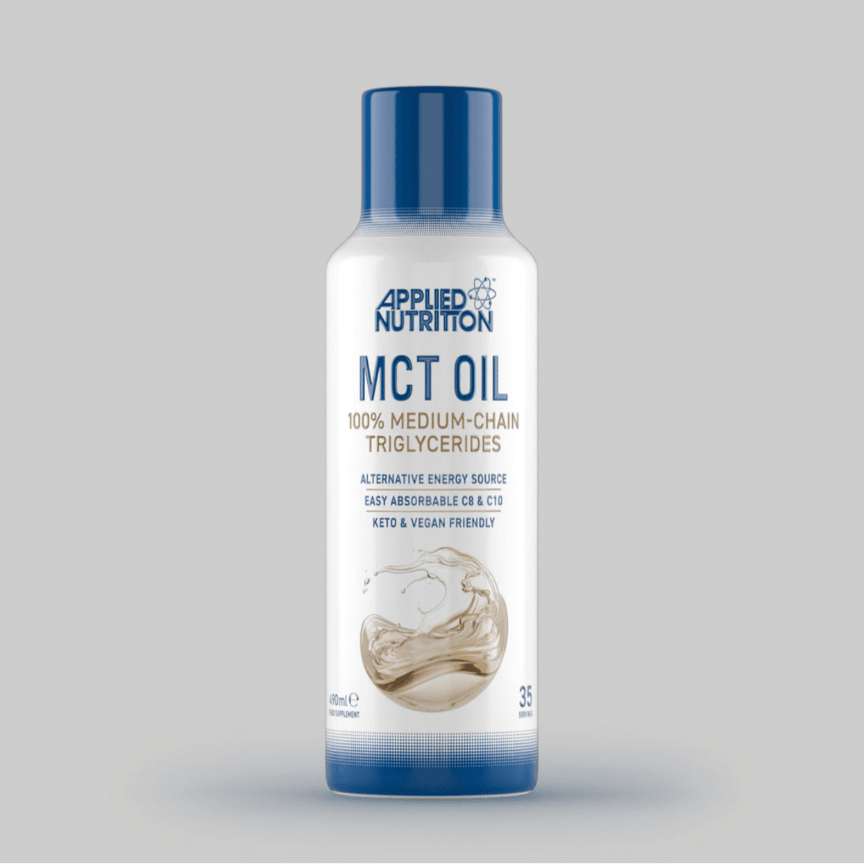 APPLIED NUTRITION, MCT OIL, 490 G, 35 SERVING