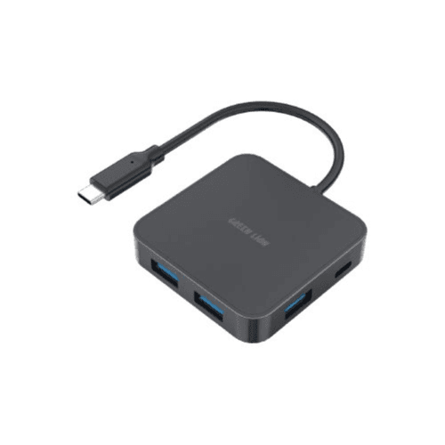 Green Lion - 7 in 1 Usb - C Hub (GHB-7) (Black)