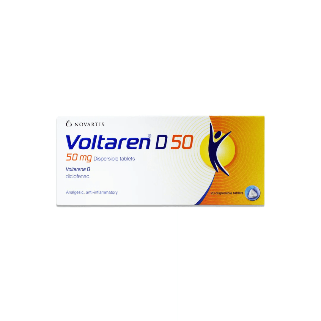 Voltaren D 50 Mg 20 Dispersible Tablets