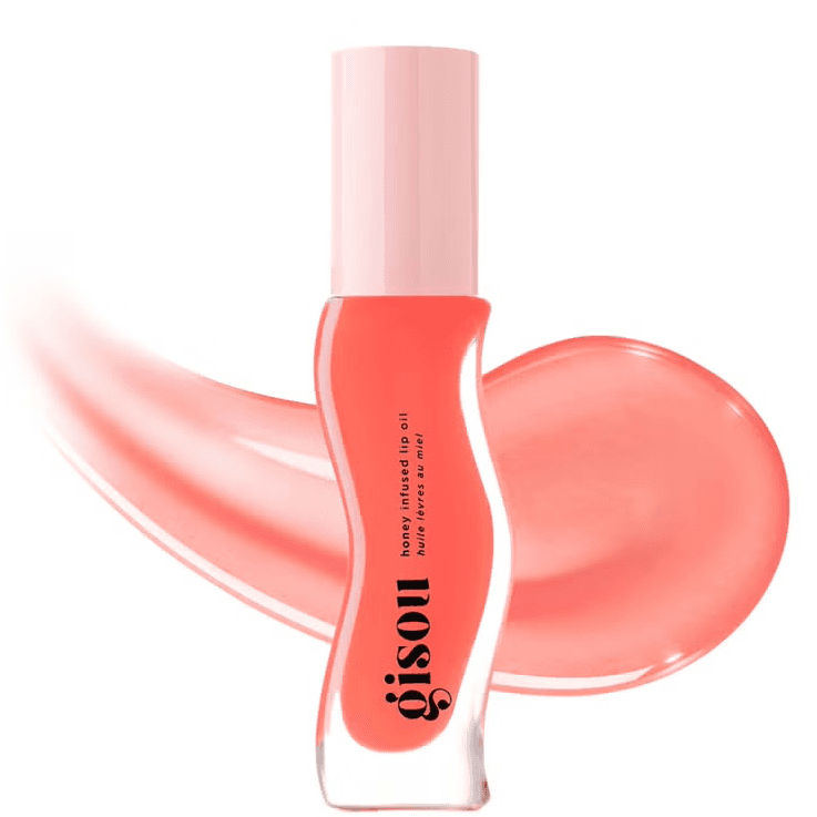 Gisuo - Honey Infused Lip Oil - Bee-llini Peach