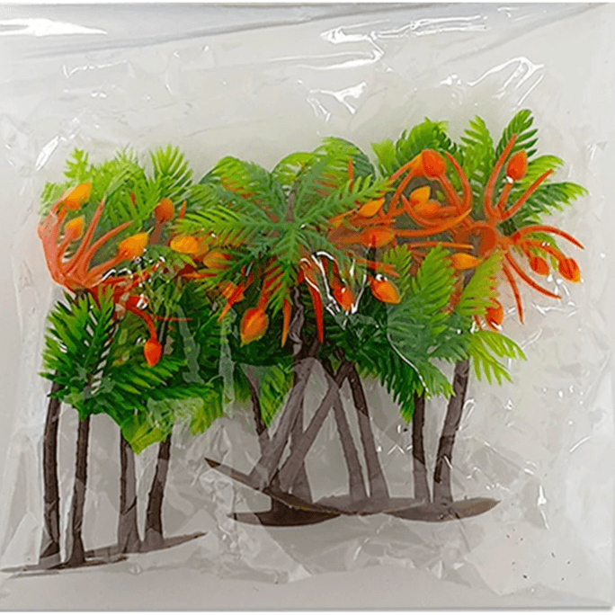 Coconut Palm Tree Craft Decoration 10Pcs   15 cm