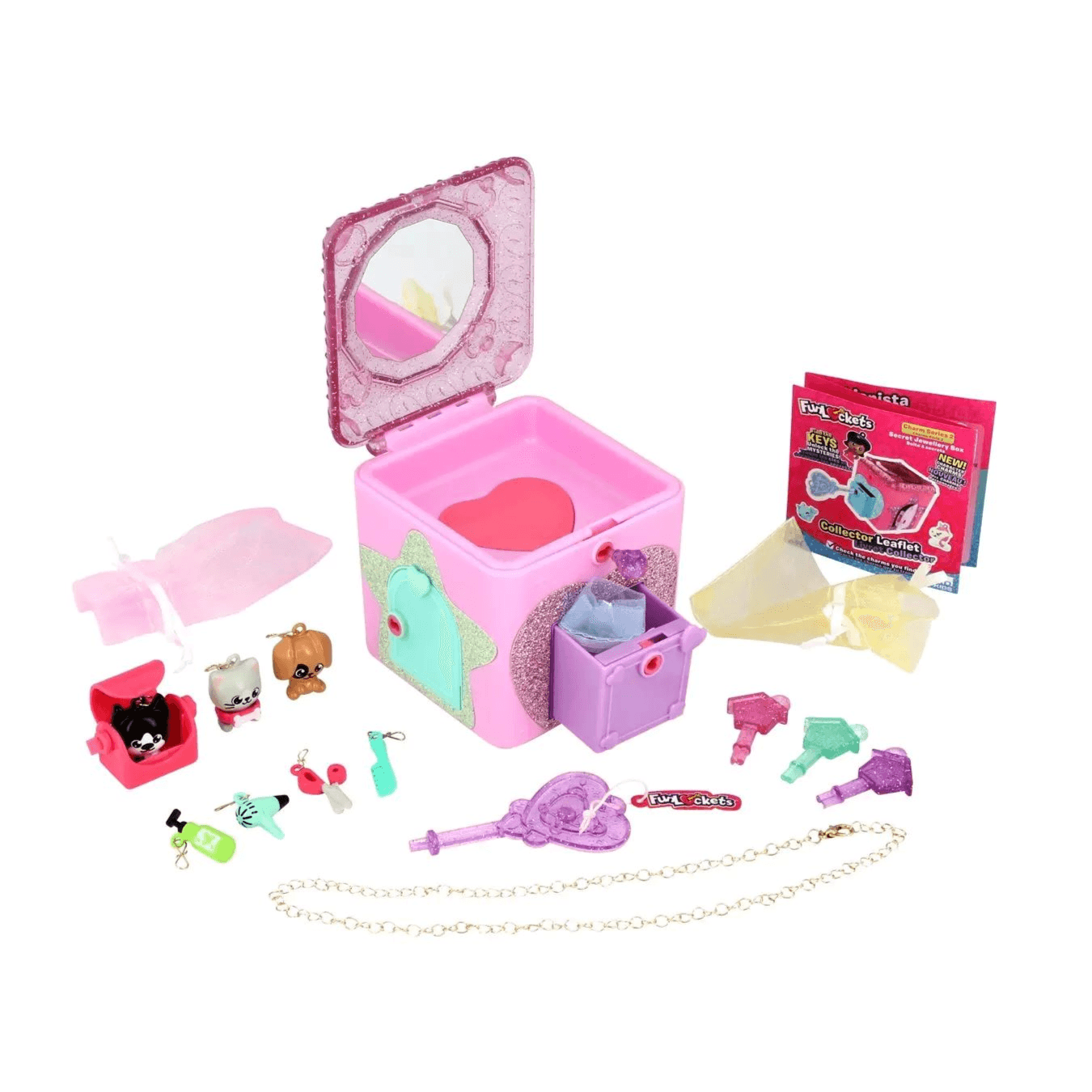 FunLockets - Secret Jewelry Box Charm Series 2 with 20+ Surprises - Assorted