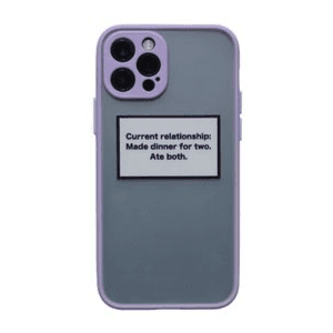 Matte IPhone 12 mini Case - Relationship Status