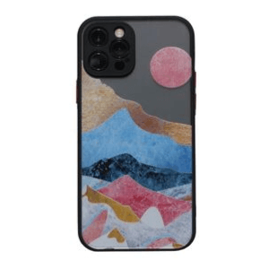 Matte Black iPhone 11 Pro Max Case - Sunrise