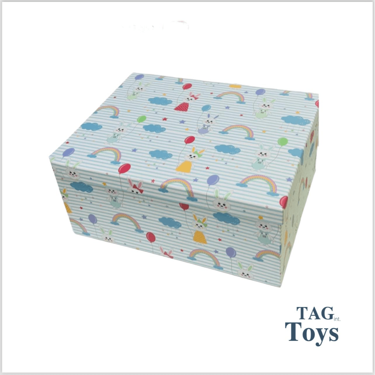 Medium Rabbit With Rainbow Gift Box