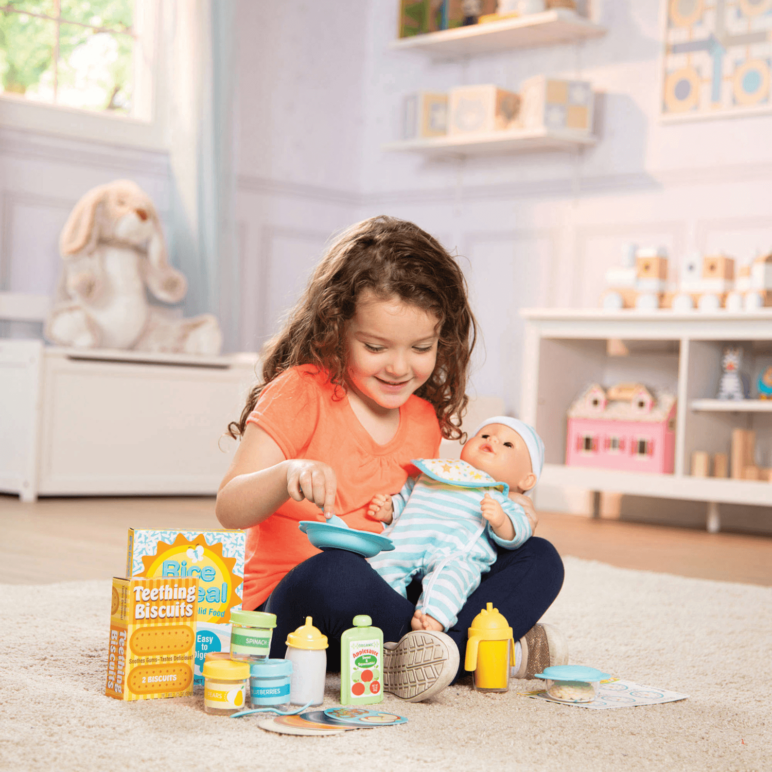 Melissa & Doug Mine To Love Mealtime Play Set