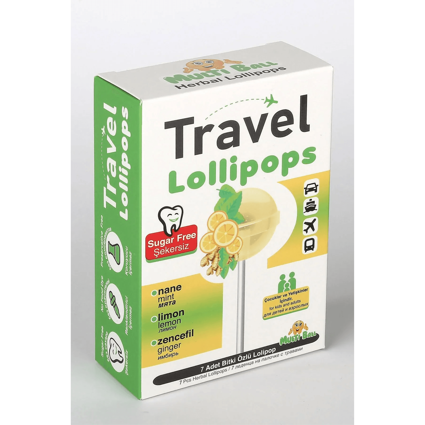 Multiball Travel Lollipop 7S