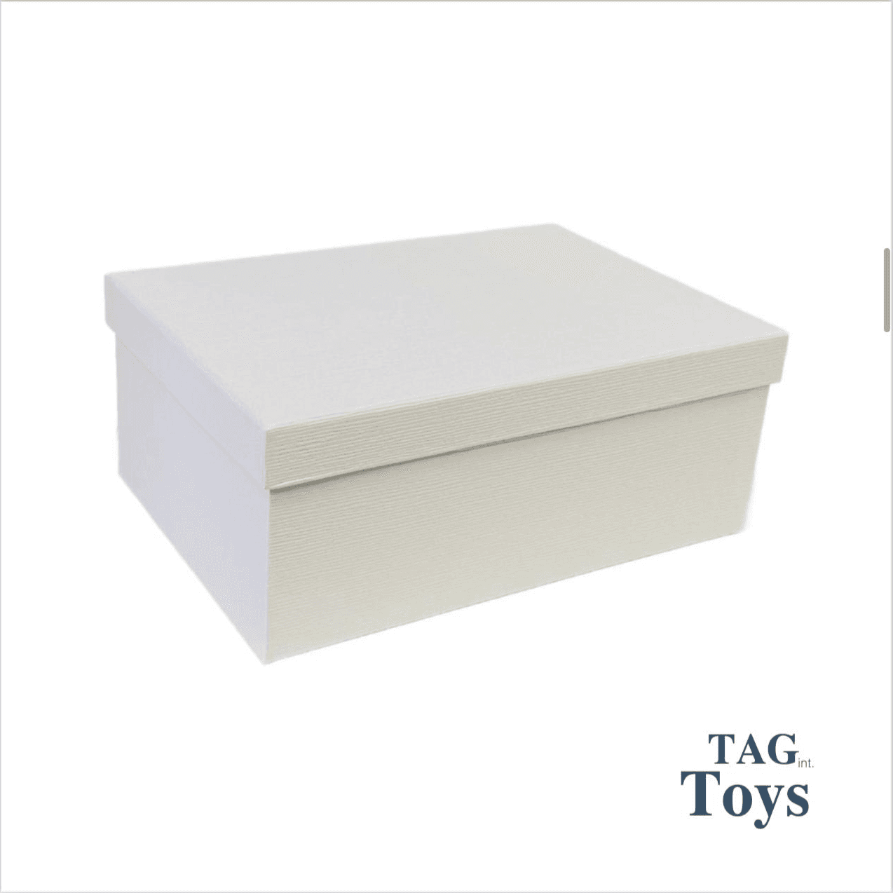 Gift Box White XL - 02 JUMBO Size CM ( L 44 x W 33 x H 19)