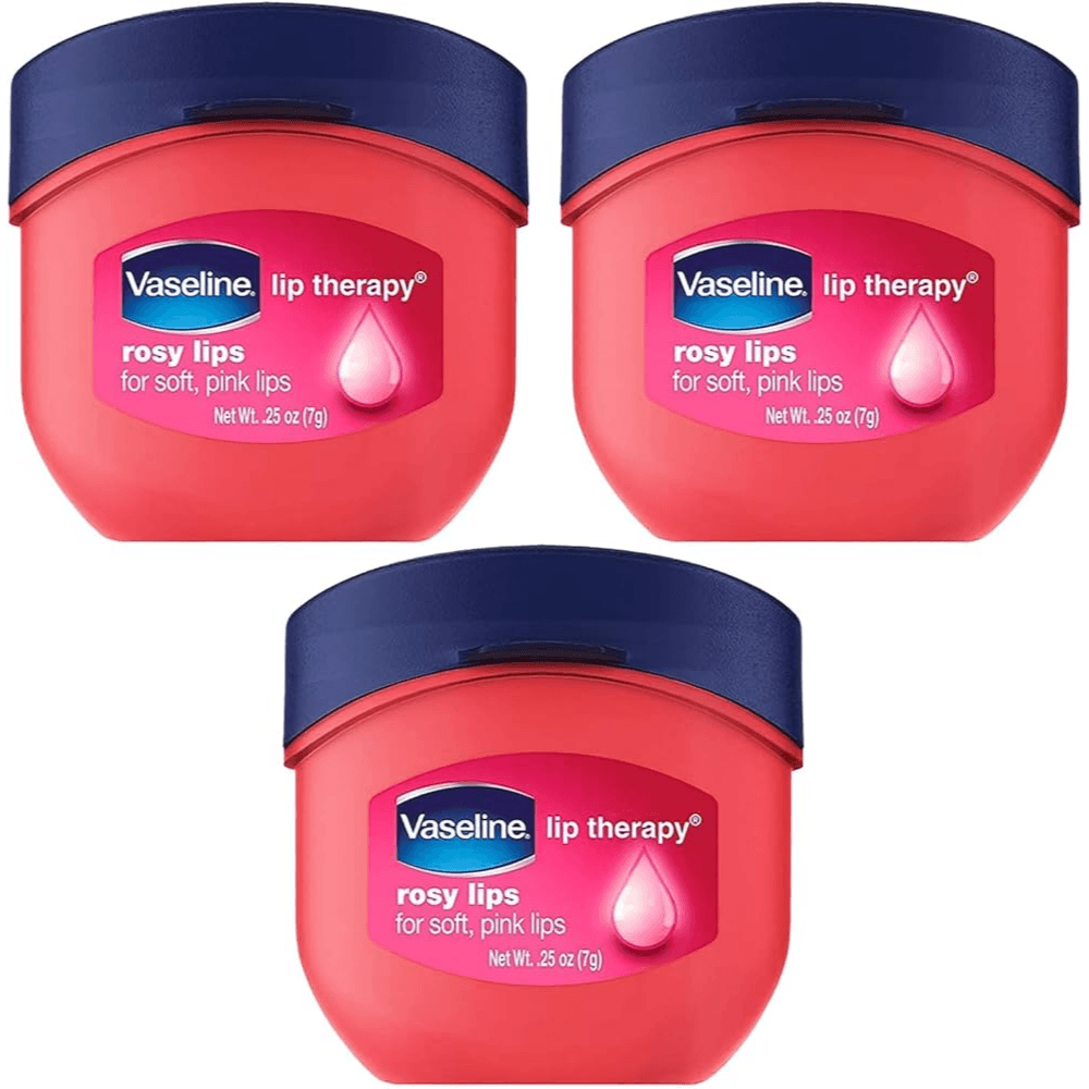 Vaseline Rosy Lips Therapy Netwt.0.25oz (7g)