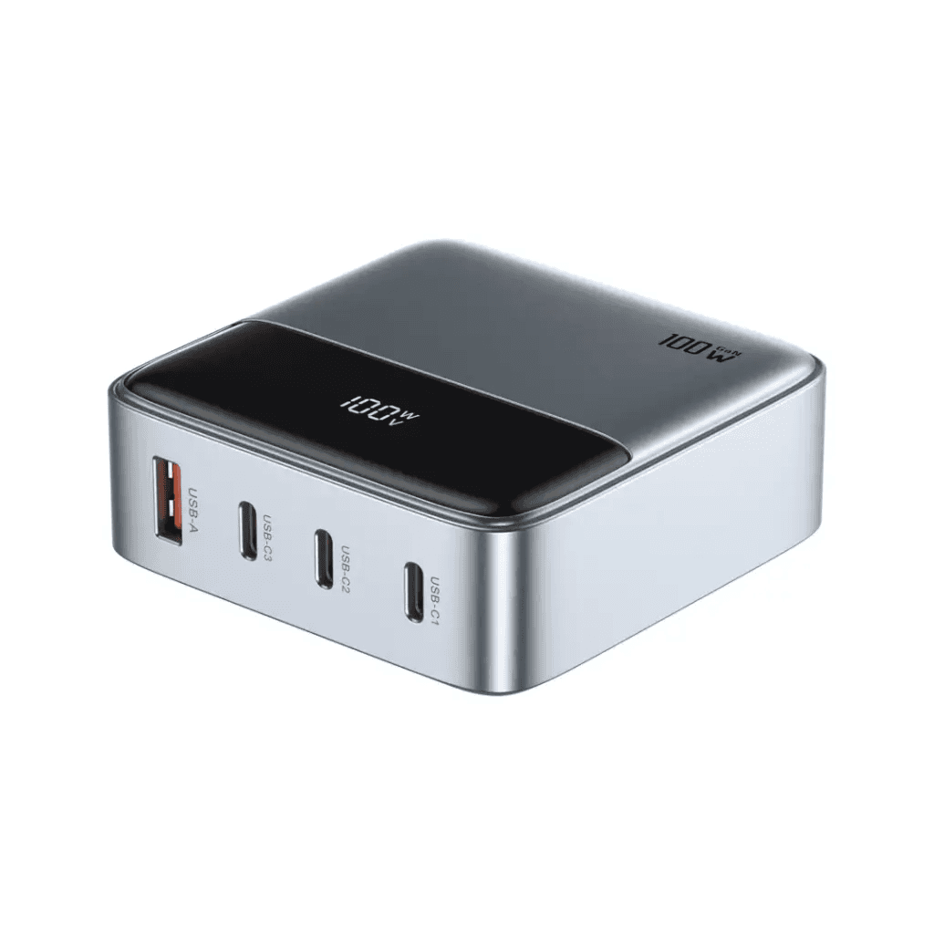 Green Lion 100w Adapter 3 x USB -C 1 x USB-A - UK Plug