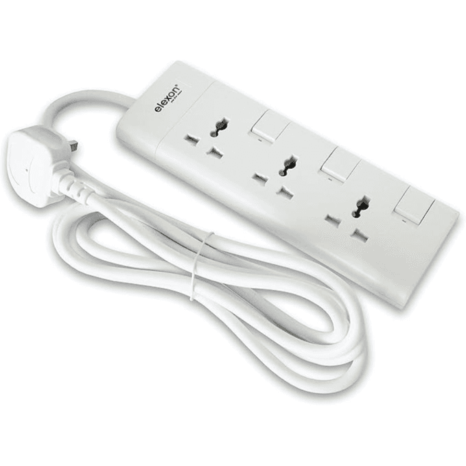 Elexon Extension Socket 3 Way 901S