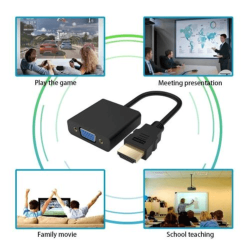 JASOZ - HDMI To VGA Converter (G101) (Black)