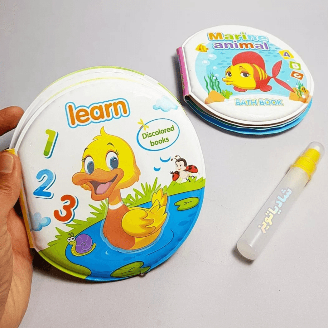 Discolored Baby Bath Books