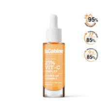 LaCabine Hyaluronic Complex 25% Advanced serum  (5 Types of Hyaluronic + Vitamin C) Fills wrinkles and brightness 30ml
