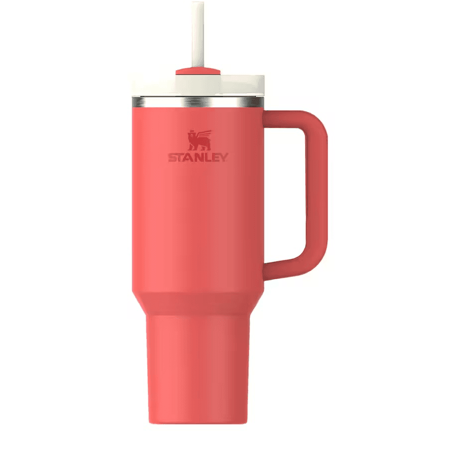 Stanley - Quencher H2.0 Flowstate™ Recycled Stainless-Steel Bottle -1.18L - Hot Coral