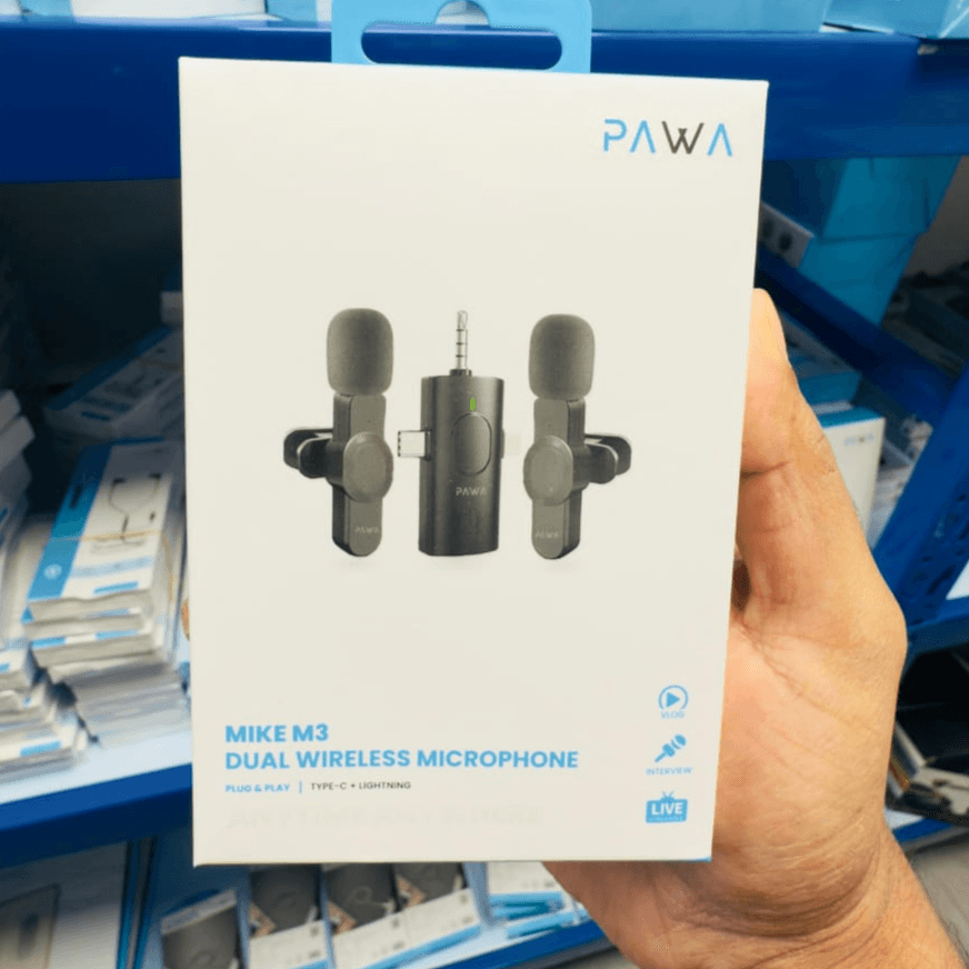 Pawa Dual Wireless Microphone
