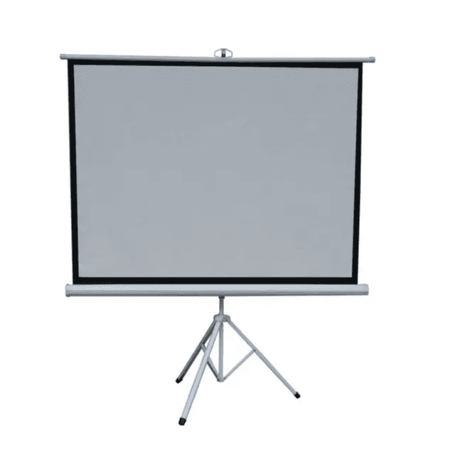 Portable Projection Screen with Tripod Stand 72" Green Lion - Matte White