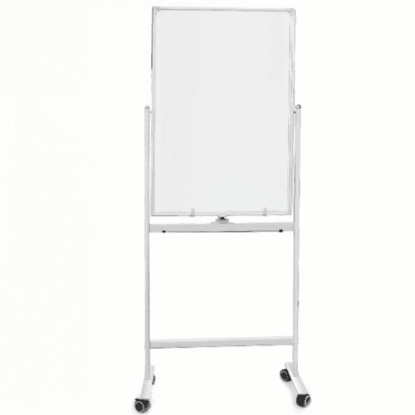 Deli Whiteboard And Chalkboard Easel Stand - 90 X 60 Cm (DBQL66)