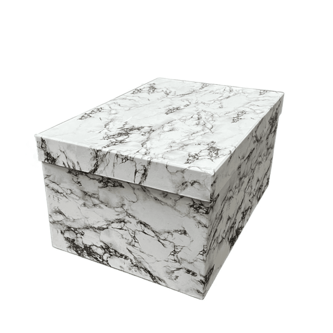 Xxxl White Marble Gift Box