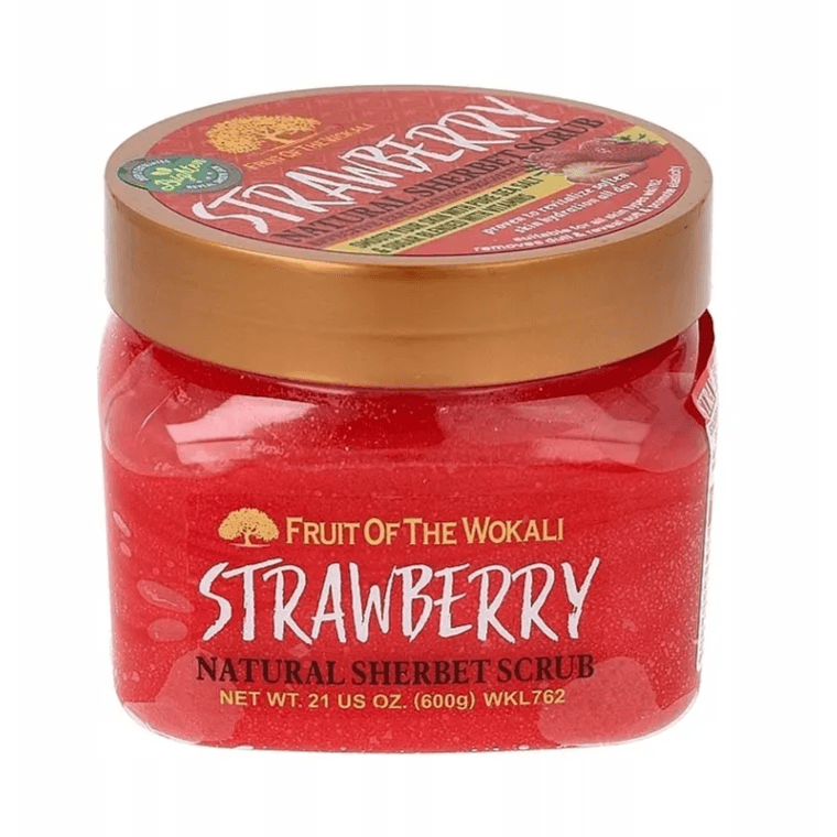 Raspberry Wokali Natural Sherbet Scrub
