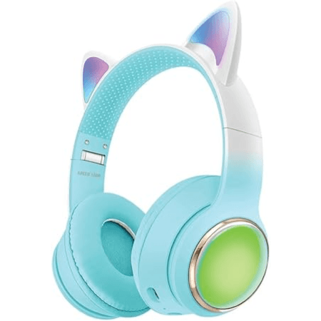 GREEN LION GK-400 KIDS WIRELESS HEADPHONE- Blue