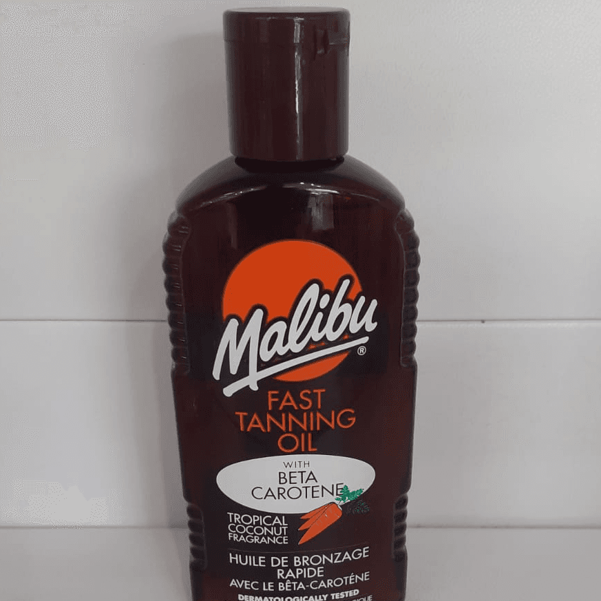 Malibu Fast Tanning Oil With Carotene 200ml (12607)