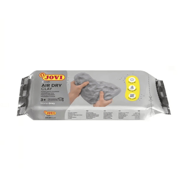 Jovi Air Dry Clay 500g - Grey