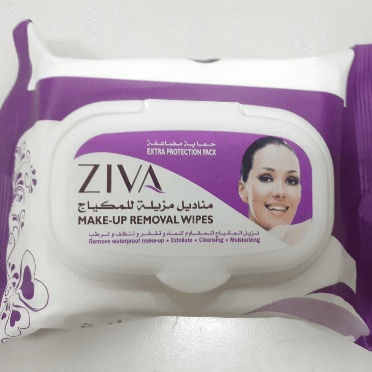 Ziva Make-up Removal 25 Wipes Flowpack (Zw090)