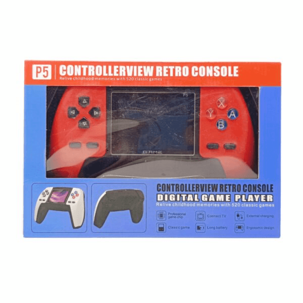 P5 CONTROLLER VIEW RETRO CONSOLE