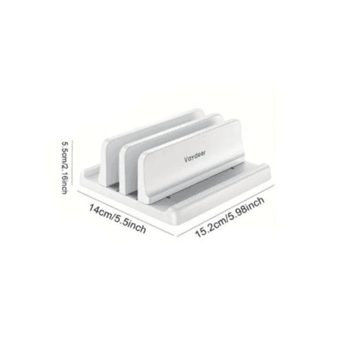4 in 1 Vertical Laptop Stand (White)