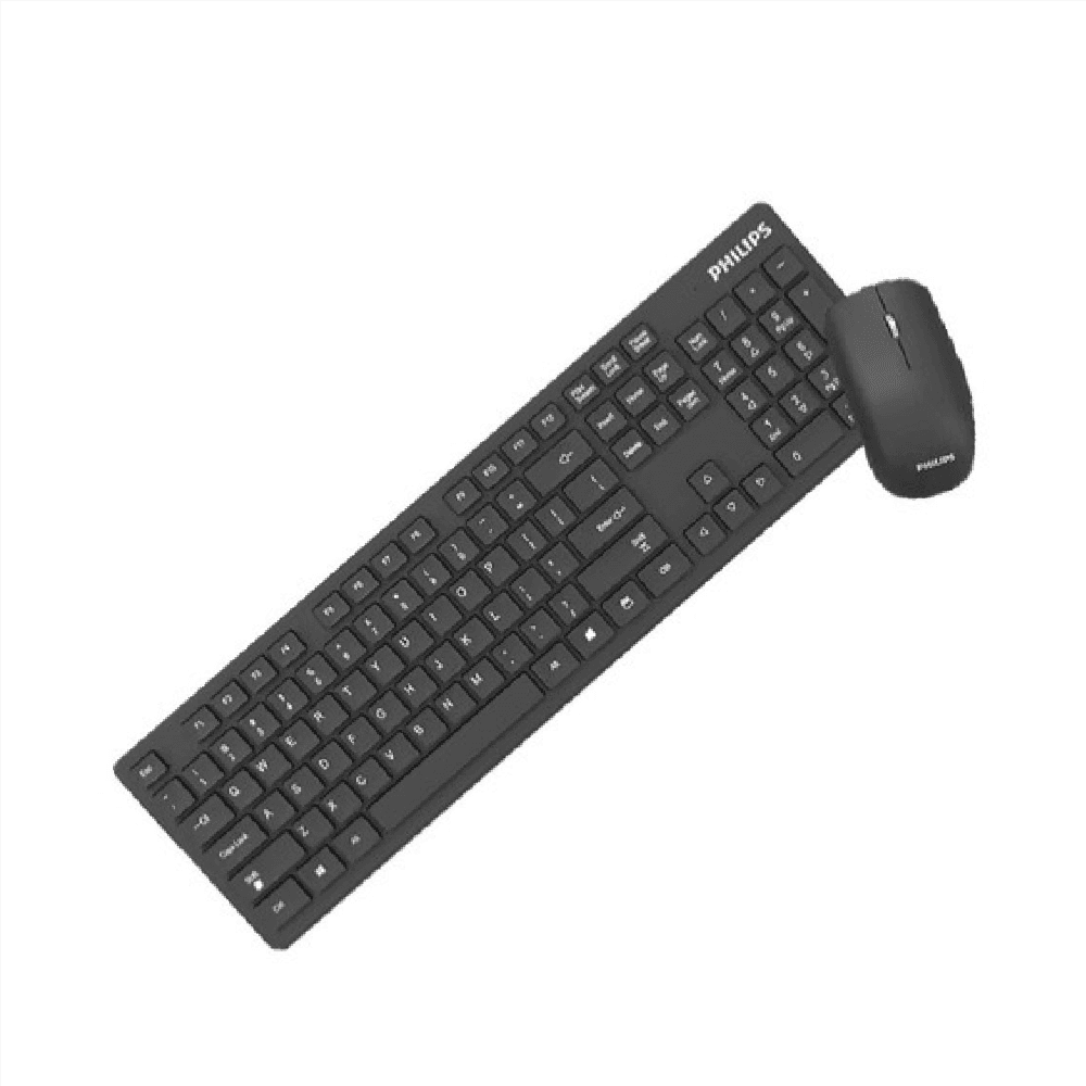 فيليبس C602 - مجموعة لوحة مفاتيح وماوس لاسلكية