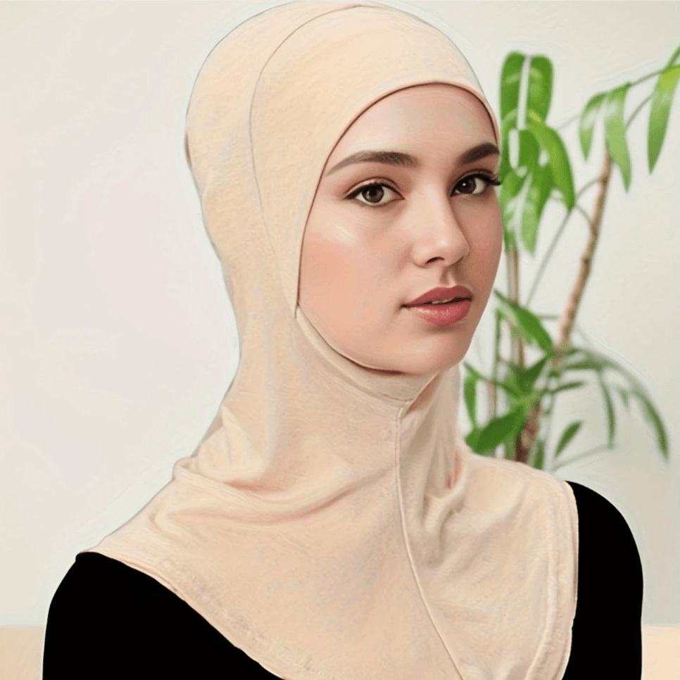 Hijab Cap, Beige