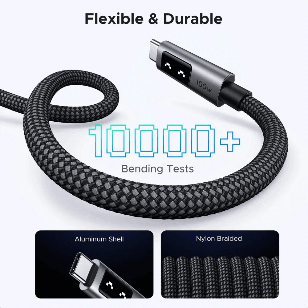 Ugreen Uno USB-C to USB-C Cable 100W-3.3ft