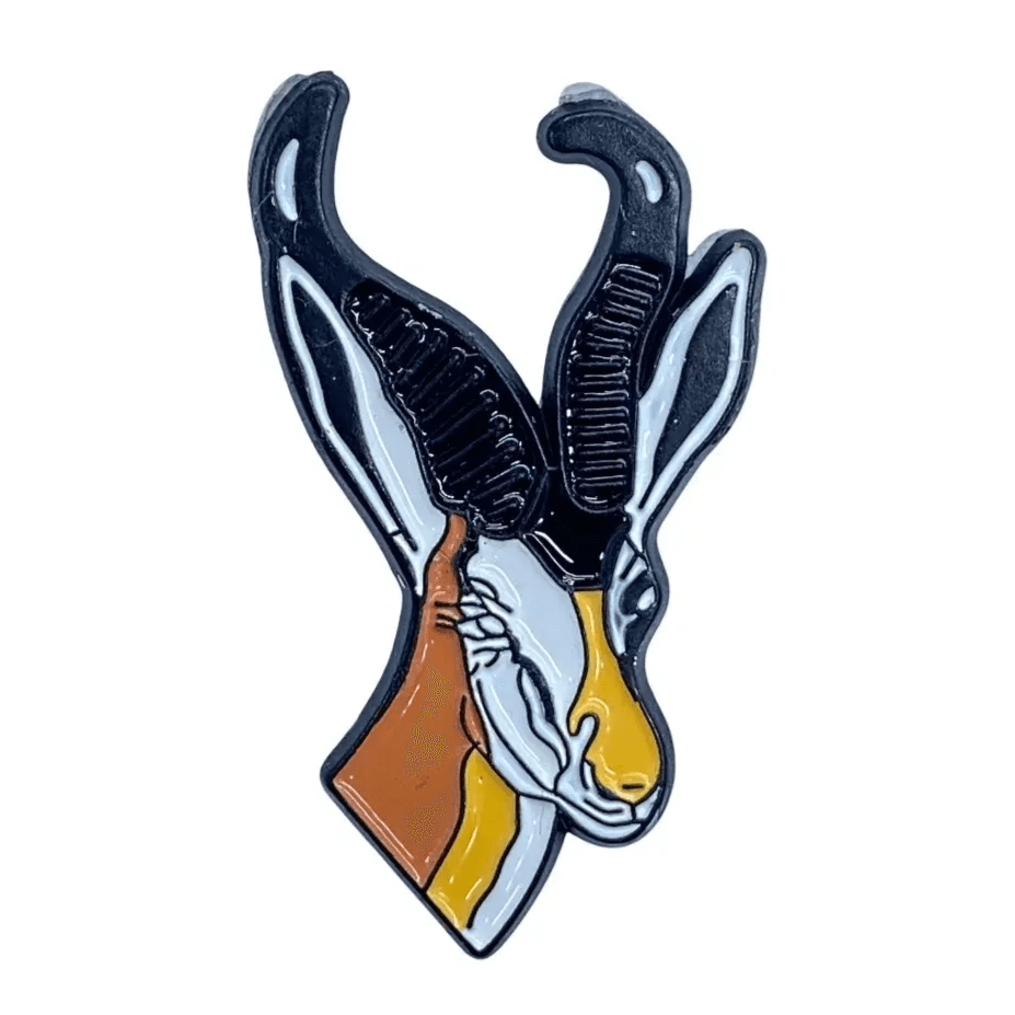 3D Metal Sticker- Arabian Oryx