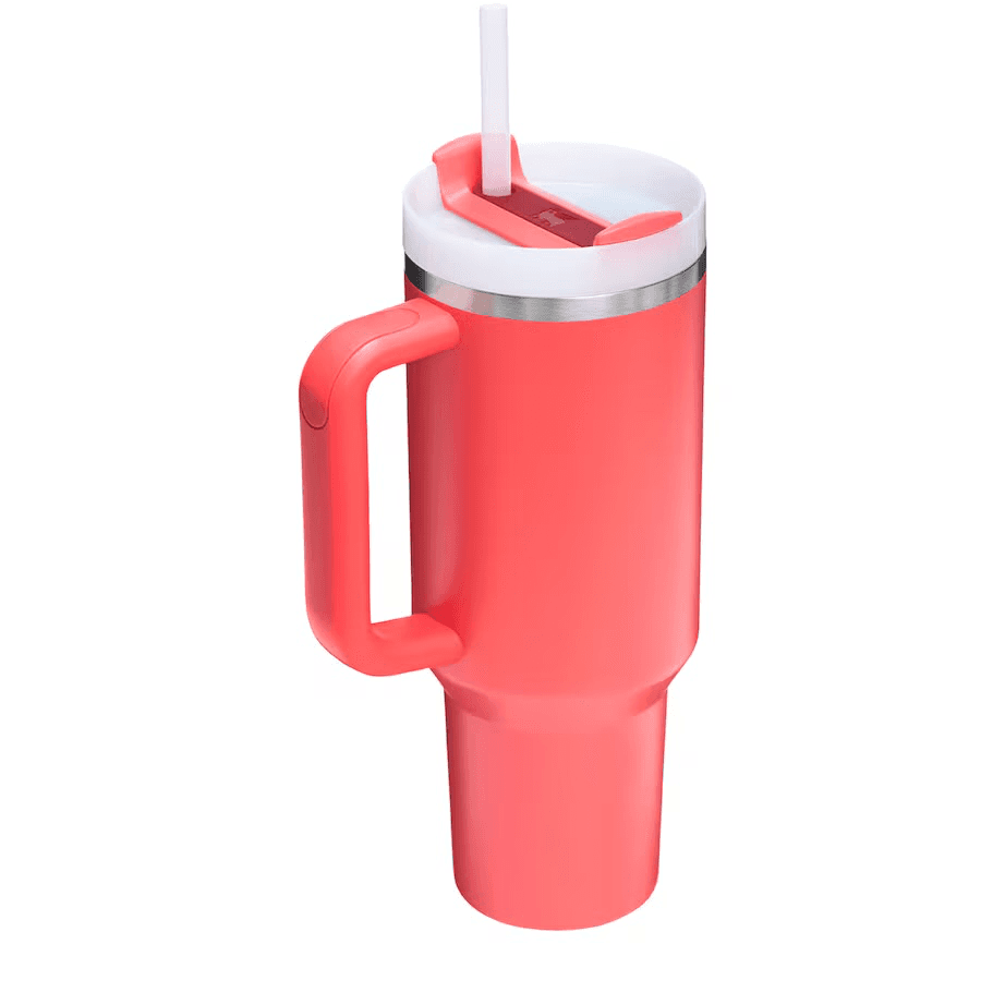 Stanley - Quencher H2.0 Flowstate™ Recycled Stainless-Steel Bottle -1.18L - Hot Coral