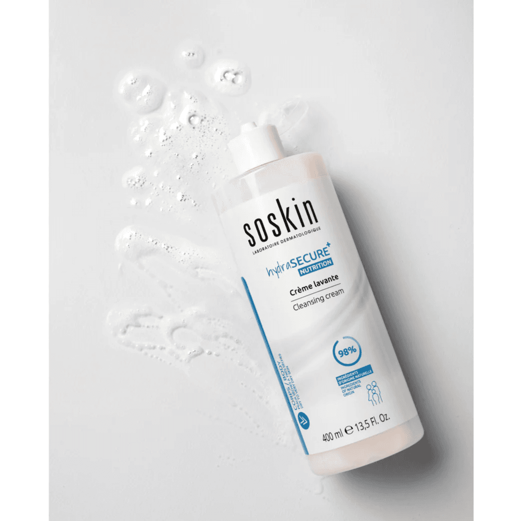 Soskin HydraSecure+ cleansing cream for body dry to very dry skin 400ml
